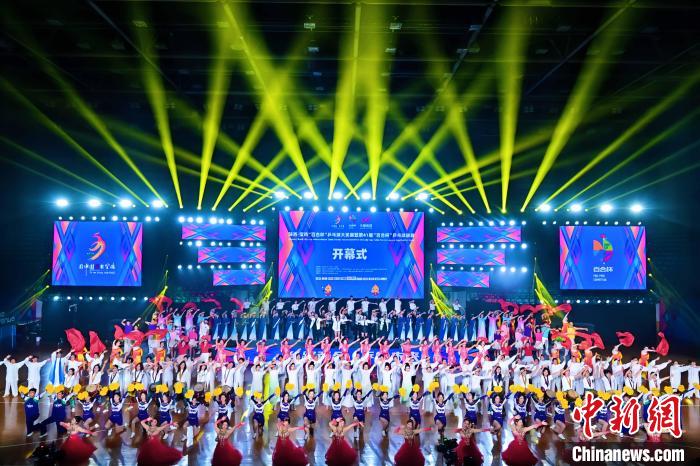 陕西宝鸡举行第41届“百合杯”乒乓球联赛开幕，